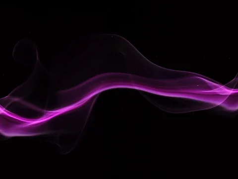Abstract waving animation background, smoke flowing, Seamless loop. Stock Footage 80483894