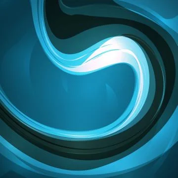 Abstract waving background Stock Illustration