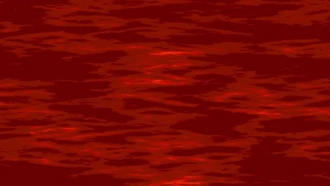 Abstract Waving Cartoon style (Red) Stock Footage 158786139