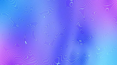 Abstract waving lines background lines texture loop animation purple gradient Stock Footage 284176494