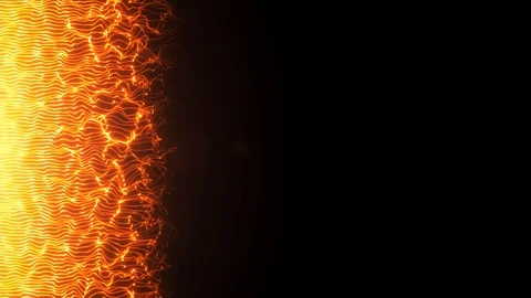 Abstract Waving Lines Background Loop 库存影片 104034378