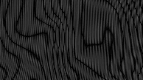 Abstract Waving lines Background Loop 4k animation of an abstract fractal Stock Footage 347231403