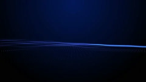 Abstract Waving Mesh Shape Fx Minimal Background Loop Stock Footage 149116357