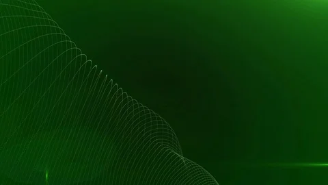 Abstract waving stripes background with digital waves particles . Animation of Stock Footage 87234537