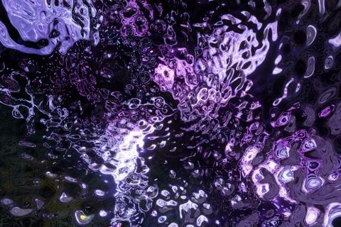 Abstract wavy background, colorful pattern, 3d rendering. Illustrazione stock