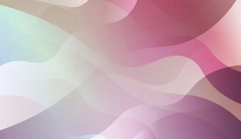 Abstract Wavy Background. For Cover Page, Landing Page, Banner. Vector Illust Stock Illustration