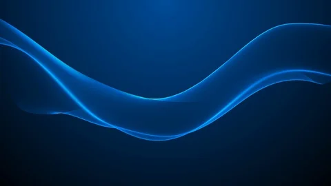 Abstract wavy background in dark blue color. Stock Footage 116382335