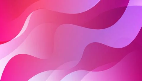 Abstract Wavy Background. Design For Cover Page, Poster, Banner Of Websites.  Stock Illustration