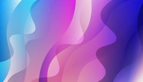 Abstract Wavy Background. For Design, Presentation, Business. Vector Illustra Stock Illustration