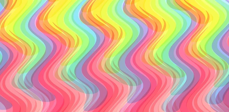 Abstract wavy background with dynamic effect. Modern screen design for mobile Stock Illustration