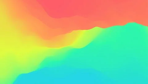 Abstract wavy background with dynamic effect. Color gradients for design. Vec Stock Illustration