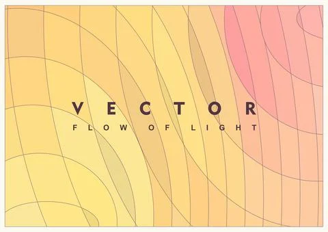 Abstract wavy background with dynamic effect. Modern screen design for mobile Stock Illustration