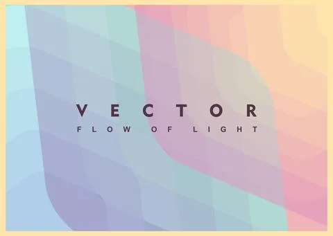 Abstract wavy background with dynamic effect. Modern screen design for mobile Stock Illustration