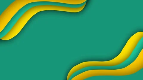 Abstract Wavy Background with Dynamic Flowing Shapes and Vibrant Colors. Stock Footage 339214007