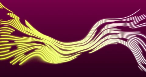 The abstract wavy background fluctuates smoothly, creating the effect Video stock 332368417