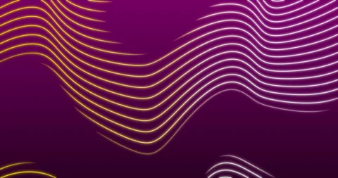 The abstract wavy background fluctuates smoothly, creating the effect Video stock 332368762