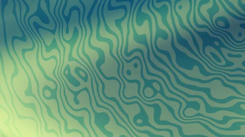 Abstract Wavy Background in Green and Blue Gradient Tones 스톡 동영상 302296308