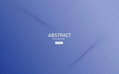 Abstract wavy background halftone effect Stock Illustration