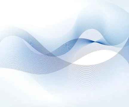 Abstract wavy background Stock Illustration