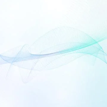 Abstract wavy background Stock Illustration