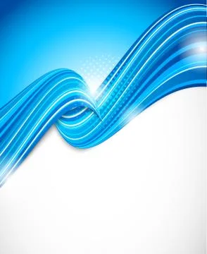 Abstract wavy background Stock Illustration