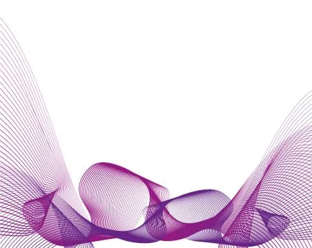 Abstract wavy background Stock Illustration