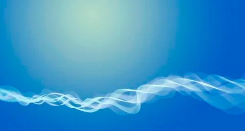 Abstract wavy background Stock Illustration