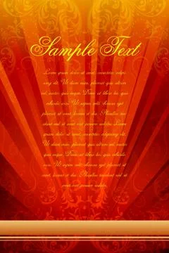 Abstract wavy background Stock Illustration