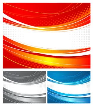 Abstract wavy background Stock Illustration
