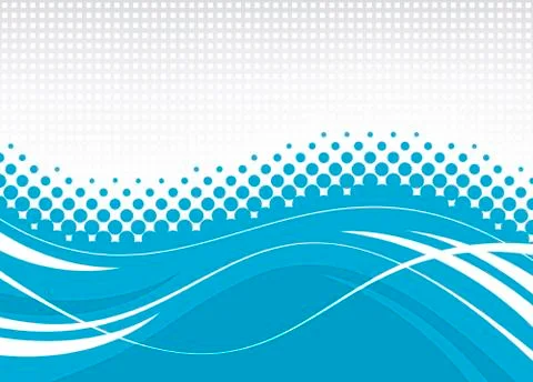 Abstract wavy background Stock Illustration