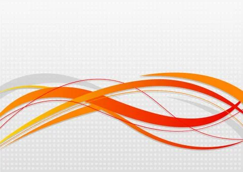 Abstract wavy background Stock Illustration