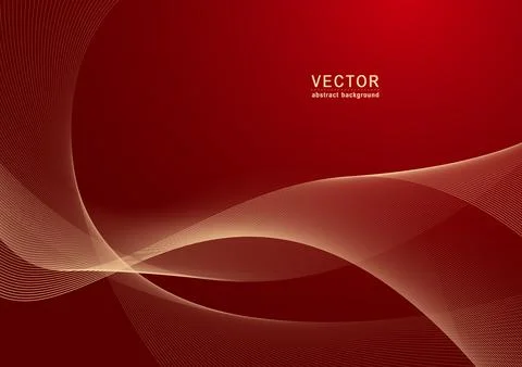 Abstract wavy background Stock Illustration