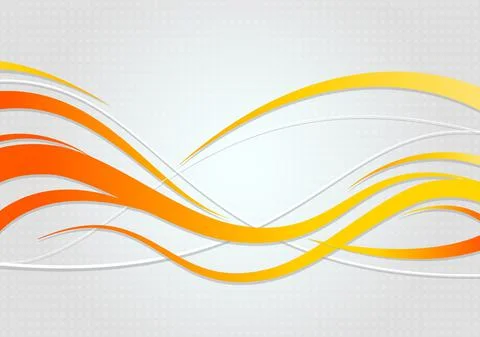 Abstract wavy background Stock Illustration