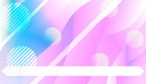 Abstract Wavy Background with Lines, Circle. For Creative Templates, Cards, C Stock Illustration