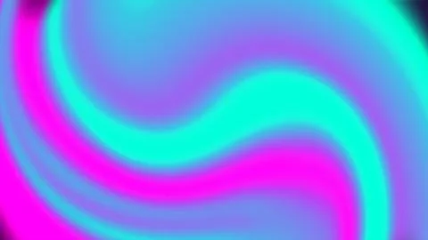 Abstract wavy background. Modern design 2d illustration. iridescent effect Stock Illustration