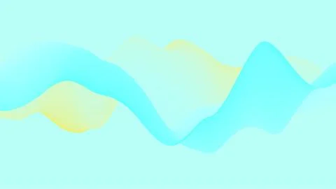 Abstract wavy background with modern gradient colors イラスト素材