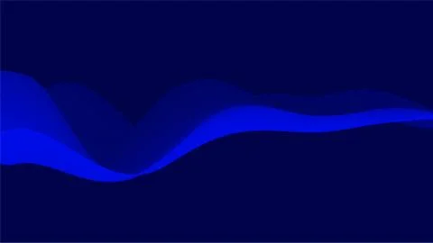 Abstract wavy background with modern gradient colors Illustrazione stock