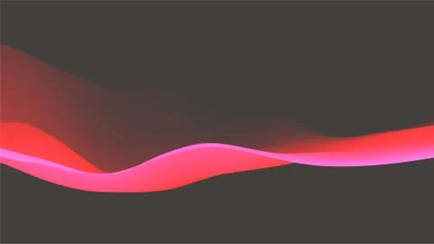 Abstract wavy background with modern gradient colors イラスト素材