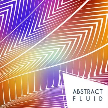 Abstract wavy background, optical art, opart striped Stock Illustration