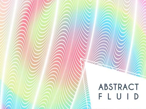 Abstract wavy background, optical art, opart striped Stock Illustration