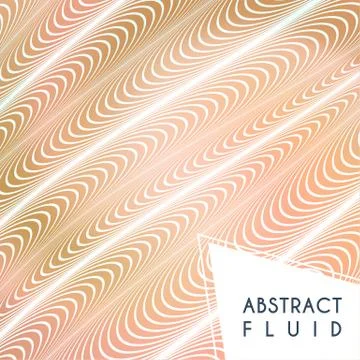 Abstract wavy background, optical art, opart striped Stock Illustration