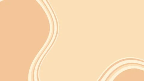 Abstract wavy background in orange and yellow hues with a touch of brown	 Stock Footage 276843793