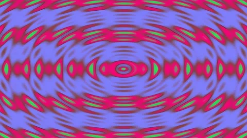 Abstract wavy background pattern of vibrant green and neon pink circular en.. Stock Footage 341054939