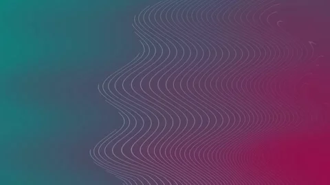 Abstract Wavy Background in Teal and Purple Stock Footage 289120625