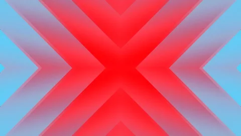 Abstract wavy background with trendy gradient 3d rendering loop animation 4K Stock Footage 195088401