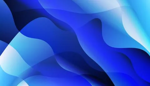 Abstract Wavy Background. For Your Design Ad, Banner, Cover Page. Vector Illu 스톡 일러스트