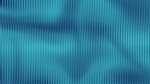 Abstract Wavy Blue and Teal Vertical Lines Creating a Dynamic Fluid Texture.. Stock Footage 340025925