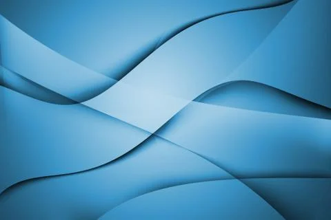 Abstract wavy blue background Stock-Illustration
