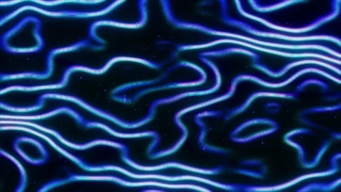 Abstract wavy blue gradient color background Stock Footage 263150252