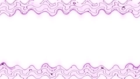 Abstract Wavy Border Design Stock Footage 284391429